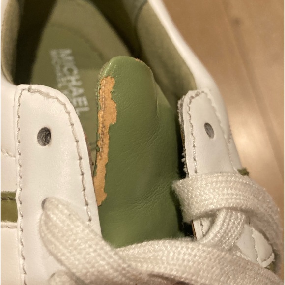 Michael Kors Irving Stripe Lace UP Sneaker Size 6.5 - Picture 15 of 16